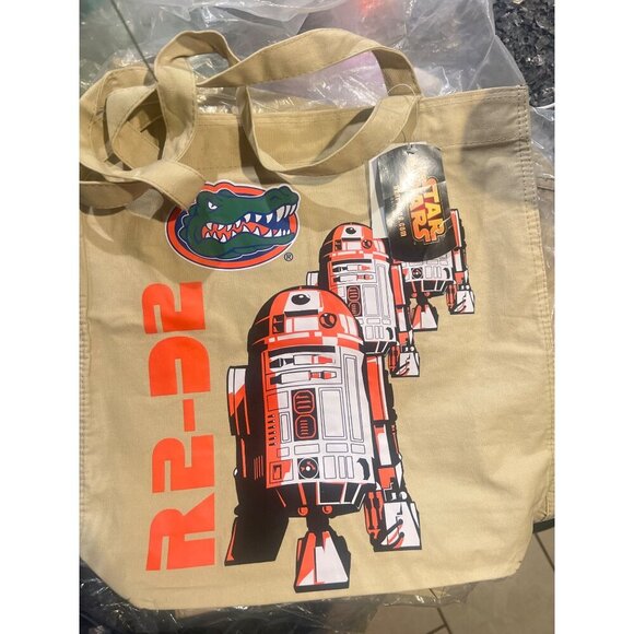 Star Wars R2D2 Reusable bag University of Florida Gators Printed Canvas Bag - Picture 2 of 9